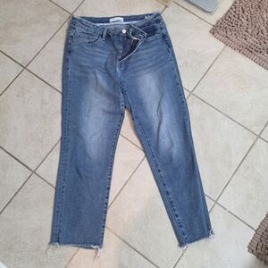 Women's Straight Leg Blue Jeans